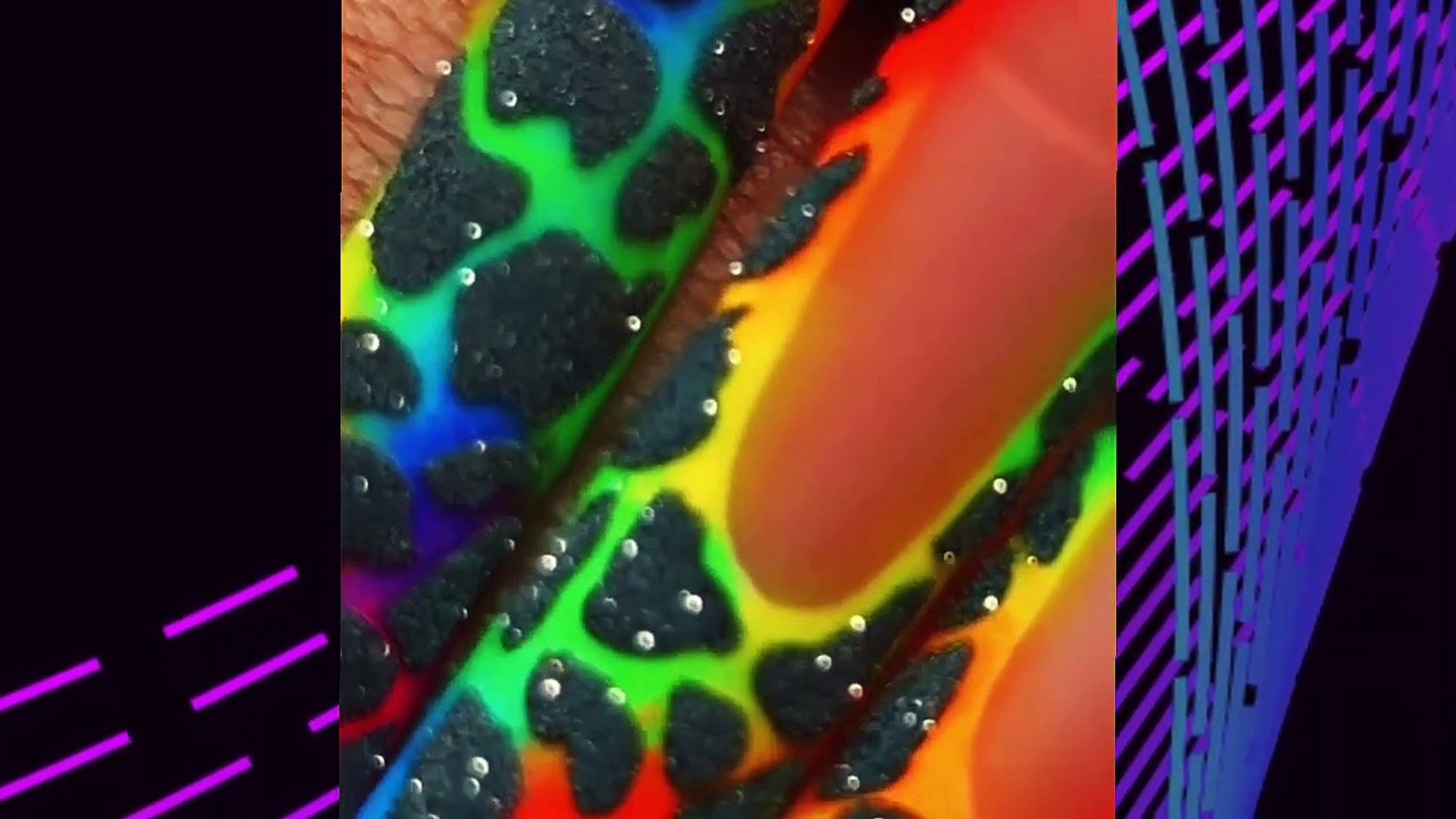 ⁣Best Nail Polish collection Satisfying _ Satisfying Video