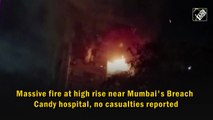 Fire at high-rise near Mumbai hospital doused, no casualties