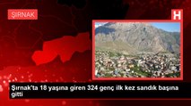 Şırnak'ta 18 yaşına giren 324 genç ilk kez sandık başına gitti