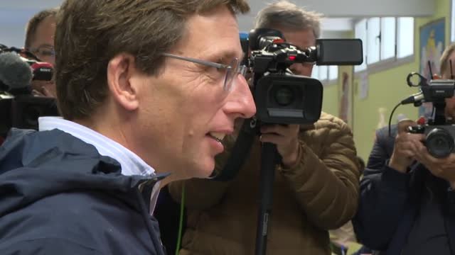 Martínez-Almeida: Aunque caiga agua en Madrid, lo que tienen que caer son los votos