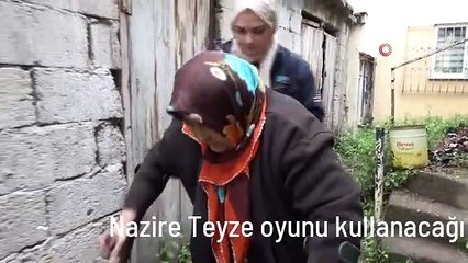 Nazire Teyze oyunu kullanacağı okula özel araçla götürüldü: 'Taksi tutmaya param yoktu'