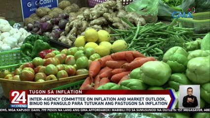 Inter-Agency Committee on Inflation and Market Outlook, binuo ng Pangulo para tutukan ang pagtugon sa inflation | 24 Oras Weekend