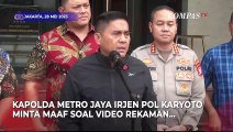 Kapolda Metro Minta Maaf Soal Mario Dandy Pasang Kabel Ties Sendiri, Usut Dugaan Pelanggaran SOP