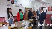 CHP Genel Başkan Yardımcısı Veli Ağbaba oyunu kullandı