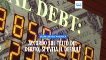 Gli Stati Uniti evitano il default, trovato un accordo sul debito