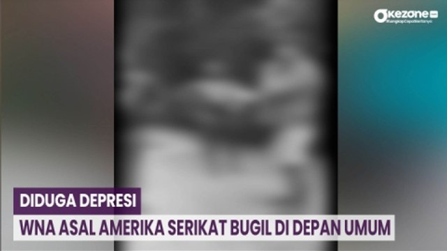 Diduga Depresi, WNA Asal Amerika Serikat Nekat Ngamuk dan Bugil di Depan Umum