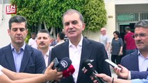 AK Parti Sözcüsü Ömer Çelik, oyunu Adana'da kullandı
