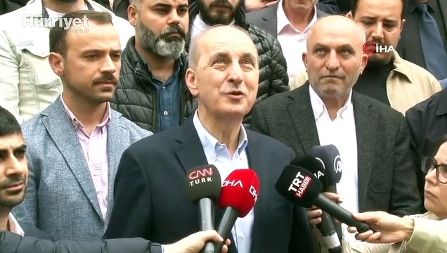 AK Parti Genel Başkanvekili Numan Kurtulmuş oyunu kullandı
