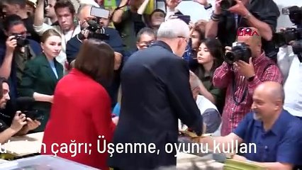Sandıkların kapanmasına az bir zaman kala Kılıçdaroğlu'ndan çağrı: Üşenme, oyunu kullan