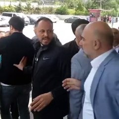 Ankara'da okul içerisinde bekleyen polise yumruk atıldı