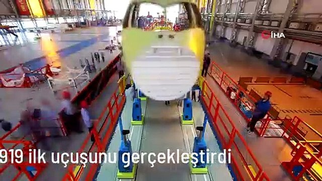 Çin'in ilk yerli yolcu uçağı C919 ilk uçuşunu gerçekleştirdi