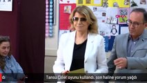 Tansu Çiller oyunu kullandı, son haline yorum yağdı