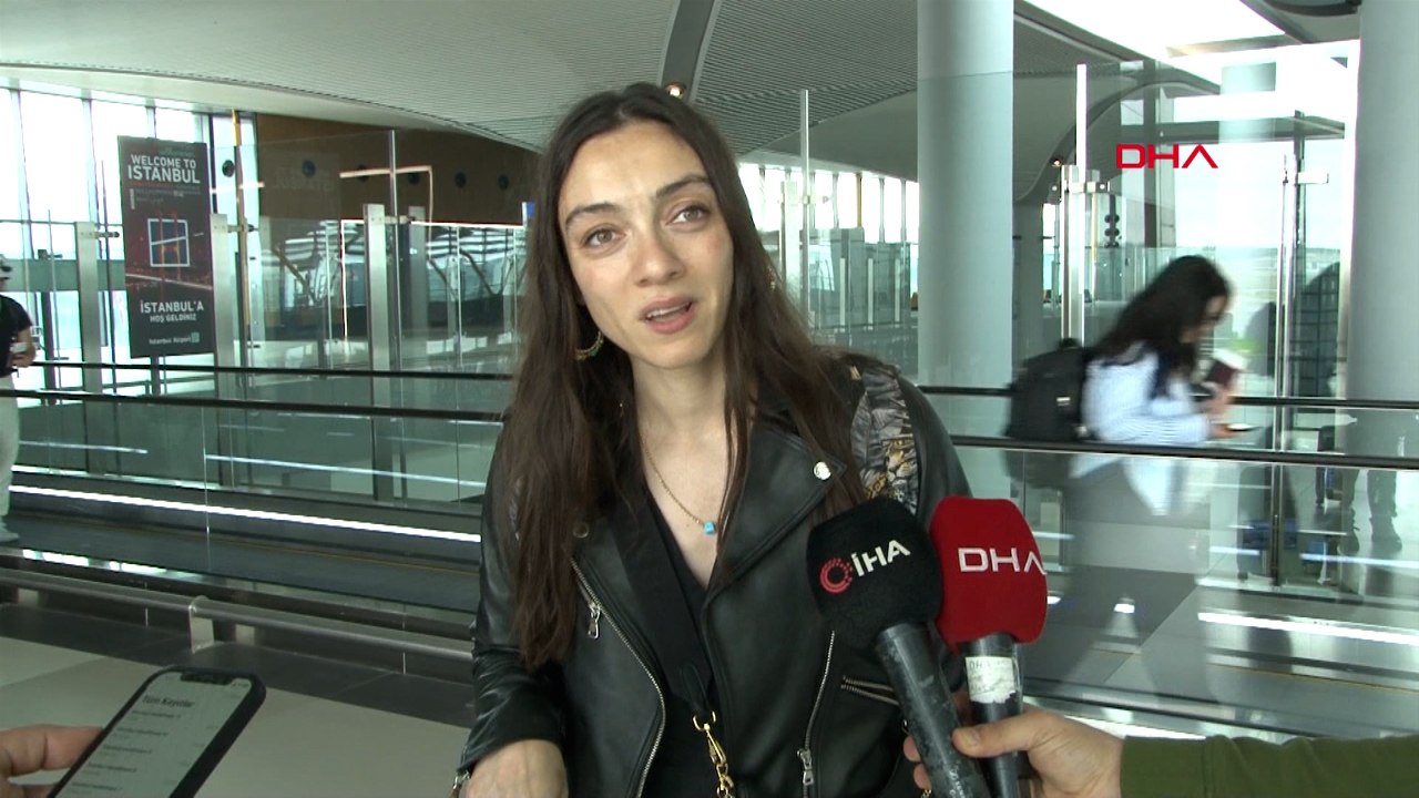 Cannes Film Festivali'nde en iyi kadın oyuncu ödülünü alan Merve Dizdar yurda döndü
