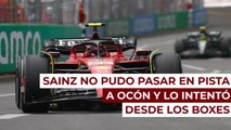 El tremendo enfado de Carlos Sainz con Ferrari: 