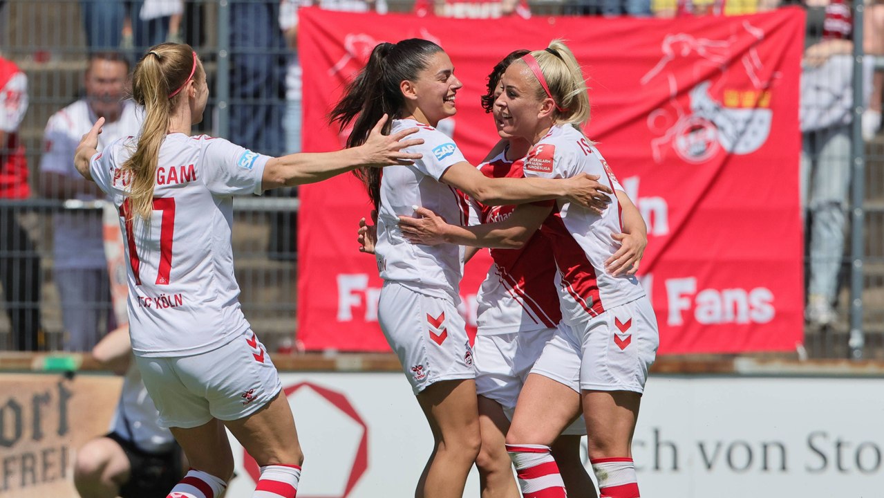 Islacker trifft im letzten Spiel ihrer Karriere: Köln bleibt erstklassig