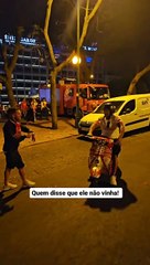 Eliseu manteve promessa e levou a mota para a festa do título do Benfica