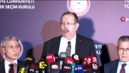 Seçim yasakları kalktı