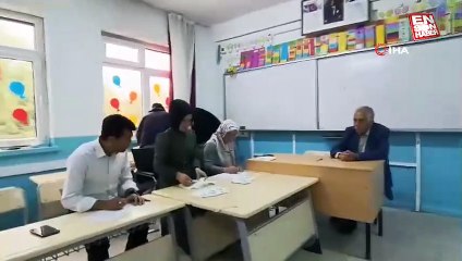Denizli’de oy sayım işlemleri sürüyor