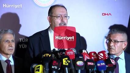YSK Başkanı Yener: Yayın yasağı kaldırıldı