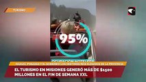 El turismo en Misiones generó más de $1500 millones en el fin de semana xxl