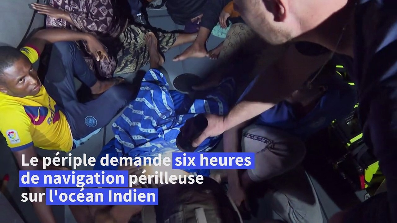 Entre les Comores et Mayotte, la traque nocturne des "kwassa kwassa"