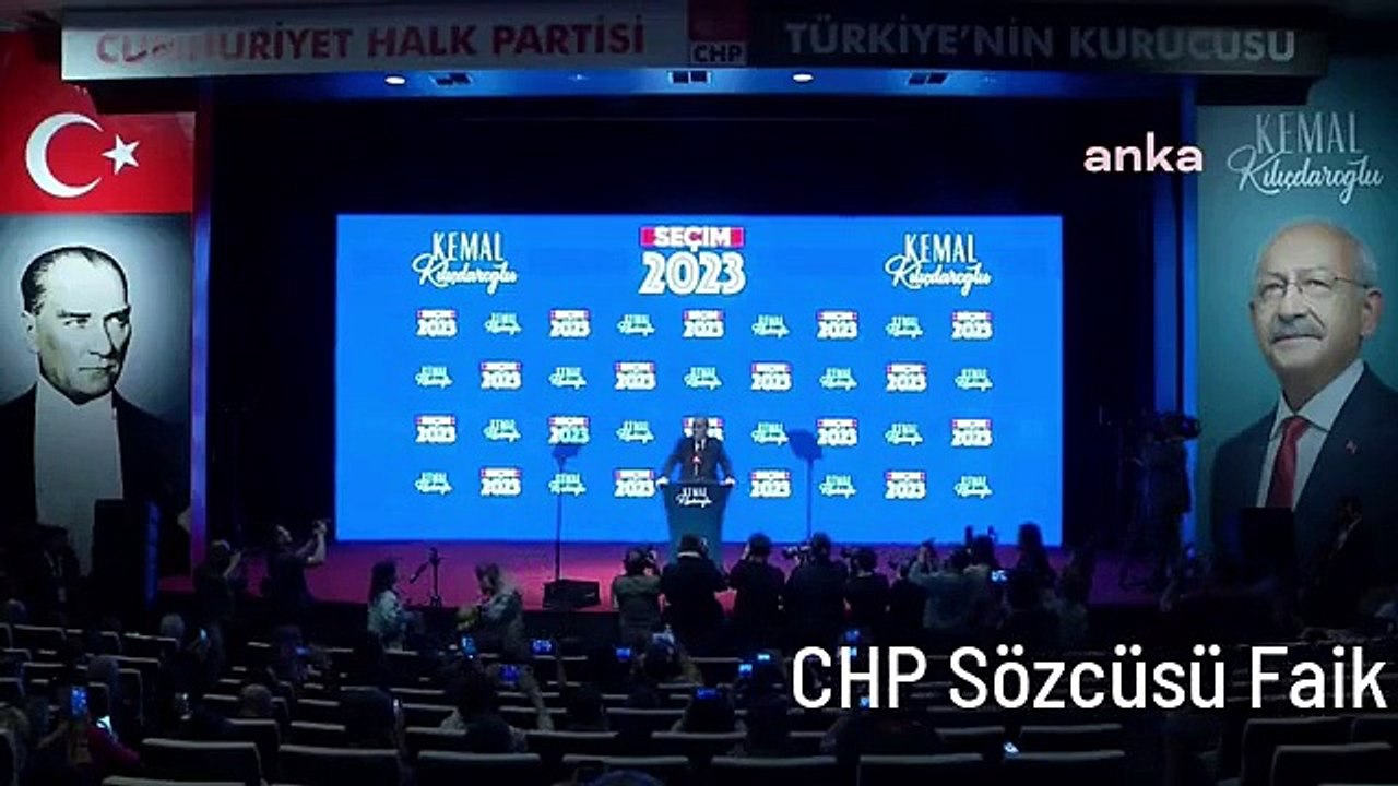 CHP Sözcüsü Faik Öztrak'tan açıklama: 'Balkon konuşmalarıyla kimse suyu bulandırmaya kalkışmasın'