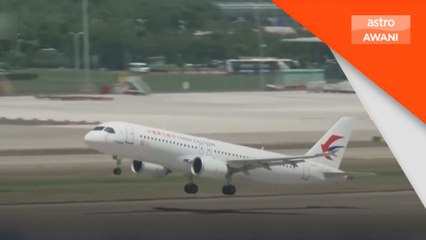 China berjaya terbangkan pesawat buatan tempatan pertama