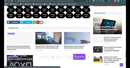 500 Unlock School Chromebook Access: 500 Rammerhead Proxy Links for 2023 🔓