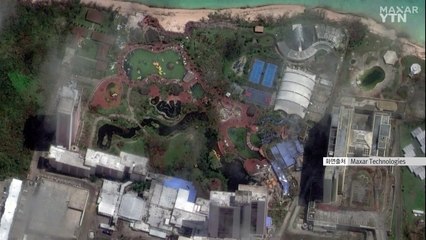 NASA 기지도 파손...슈퍼태풍 지나간 괌 위성사진 공개 / YTN