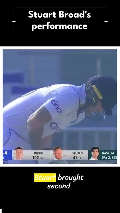 stuart broad's performance