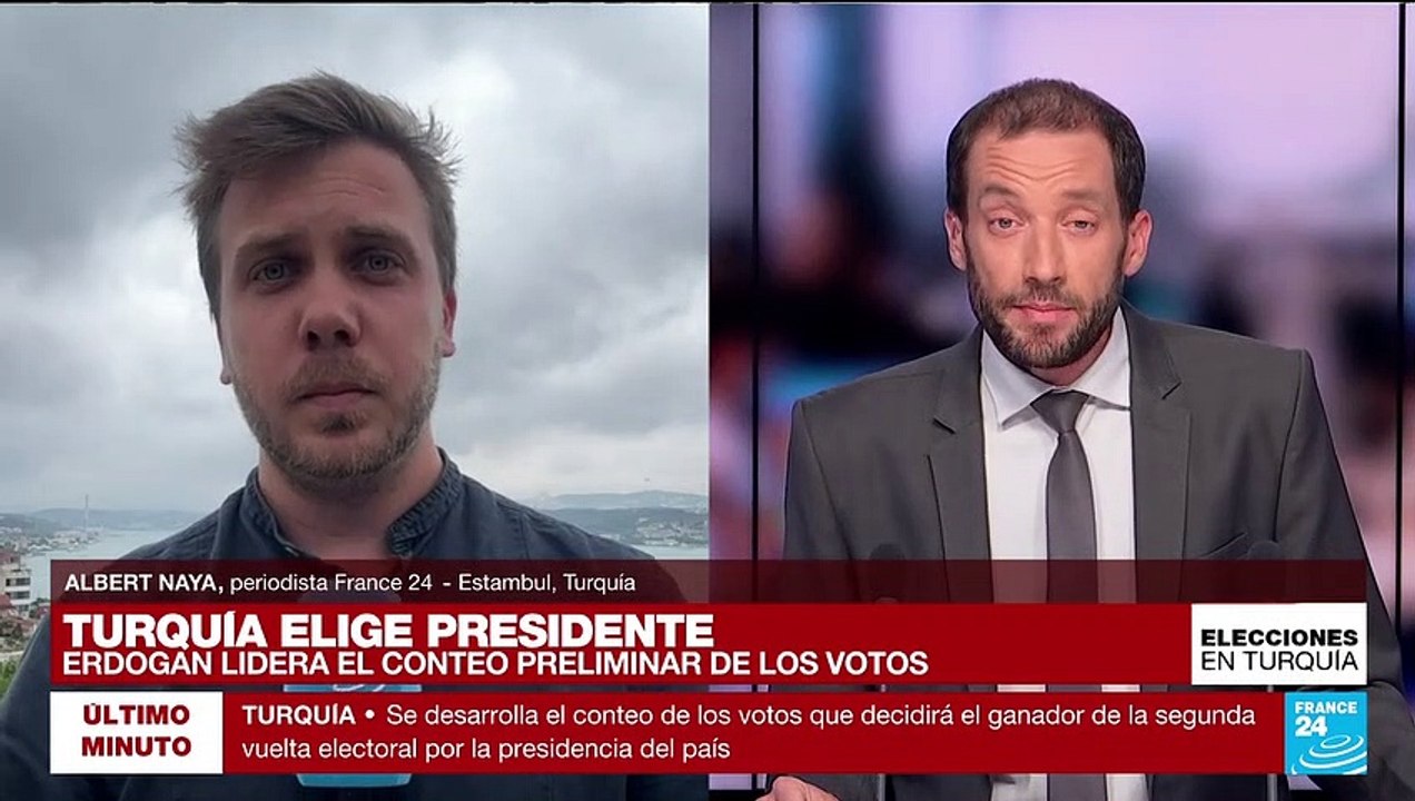 Informe desde Estambul: Erdogan lidera el conteo de votos