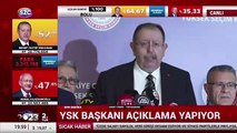 YSK Başkanı Ahmet Yener: Sandıkların yüzde 75,42'si açıldı