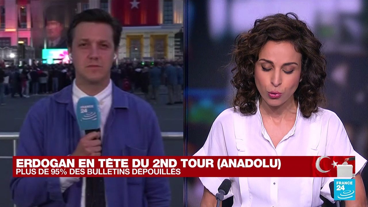 Présidentielle en Turquie : les partisans d'Erdogan commencent à se rassembler devant le palais présidentiel