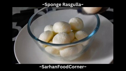 Sponge Rasgulla