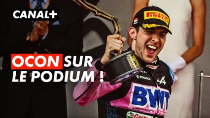 Le podium d'Esteban Ocon au Grand Prix de Monaco - F1