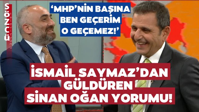 İsmail Saymaz'dan Fatih Portakal'ı Güldüren Sinan Oğan Yorumu!