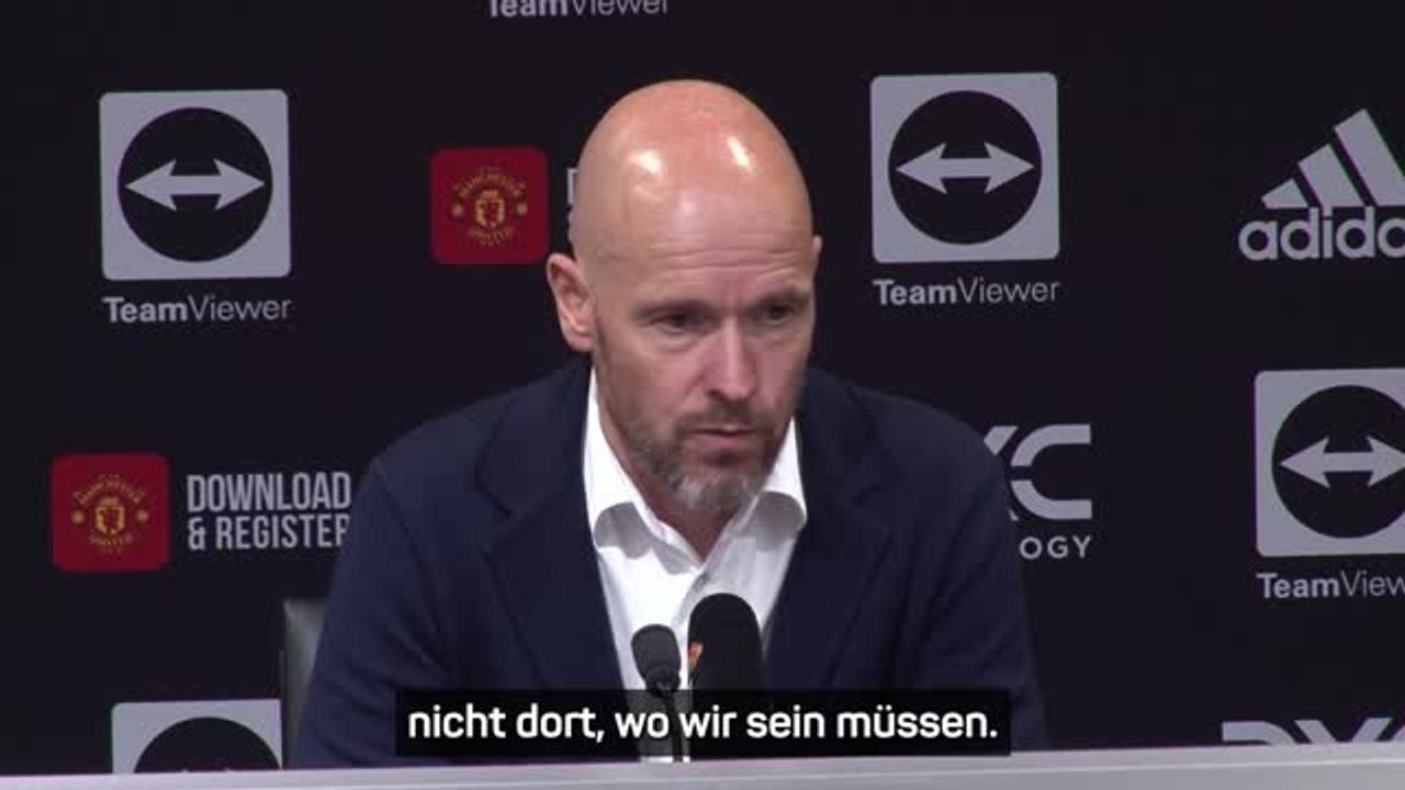 Ten Hag: 'Gehen in die richtige Richtung'