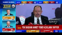 YSK Başkanı Ahmet Yener duyurdu: Erdoğan Cumhurbaşkanı seçildi