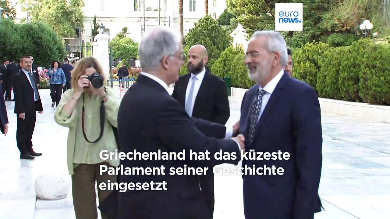 Übergangsregierung in Griechenland vereidigt