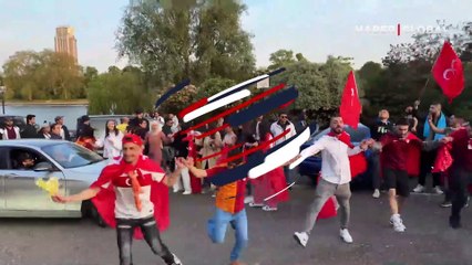 İngiltere'de Cumhurbaşkanı Erdoğan'ın seçim başarısını böyle kutladılar