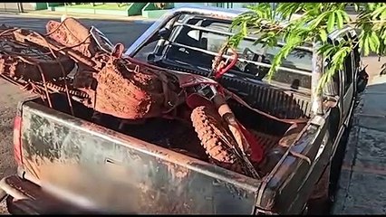 Caminhonete furtada é recuperada pela PM em Toledo