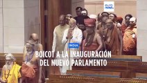 India | La oposición boicotea la inauguración del nuevo Parlamento por el presidente Modi