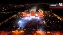 Cumhurbaşkanı Erdoğan: Resmi rakam 320 bin kişi burada