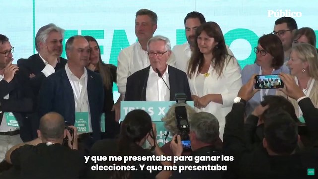Trias: Dije que me presentaba para ser alcalde y voy a ser el alcalde de Barcelona