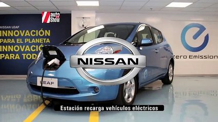 Estación recarga vehículos eléctricos Nissan
