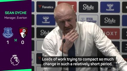 Dyche feels 'no joy' despite avoiding relegation