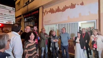 Izquierda Unida en Zamora celebra la victoria de Francisco Guarido