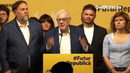 Maragall (ERC): "Nos ponemos a disposición de Barcelona y de la voluntad mayoritaria y suficiente"