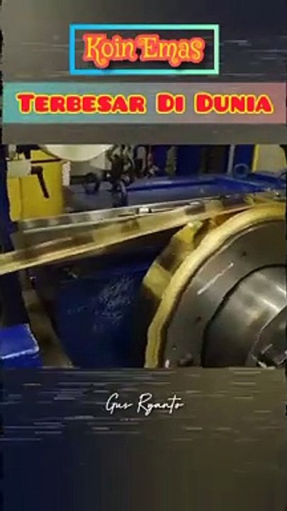 Berat Emas 1 ton_Gila___ Koin Emas Terbesar Di Dunia 775 Miliar Rupiah