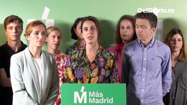 Rita Maestre: Nuestra voluntad es que las malas noticias de hoy se conviertan pronto en buenas noticias